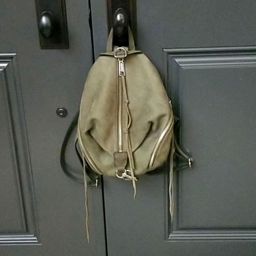 Rebecca Minkoff Medium Julian Backpack, Olive